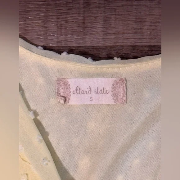 Altar'd State Light Yellow Dress - Picture 3 of 3